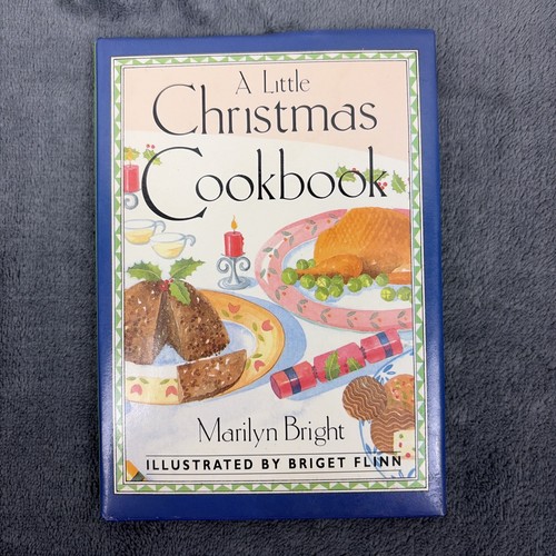 Vtg christmas cookbook little - christmas,