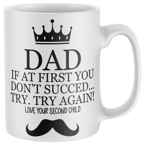 Second child dad gift funny - child,