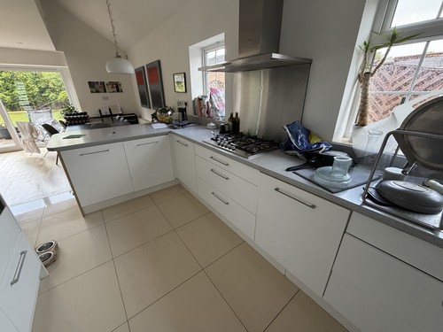 Kitchen units and white - kitchen, goods