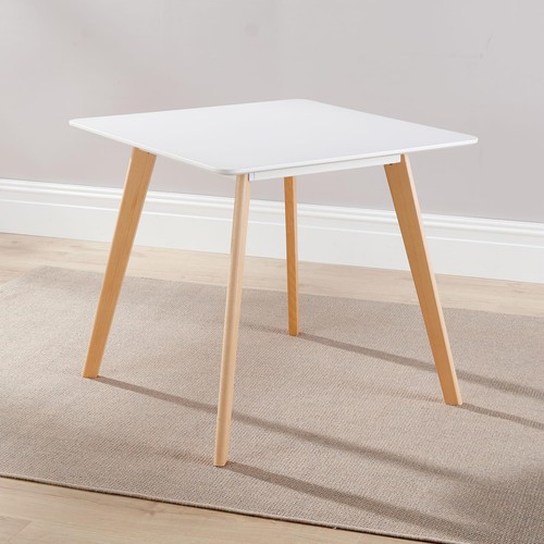 Dining table 80cm beech legs - table,