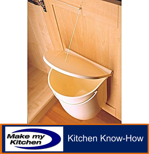 Kitchen bin door mounted - door,