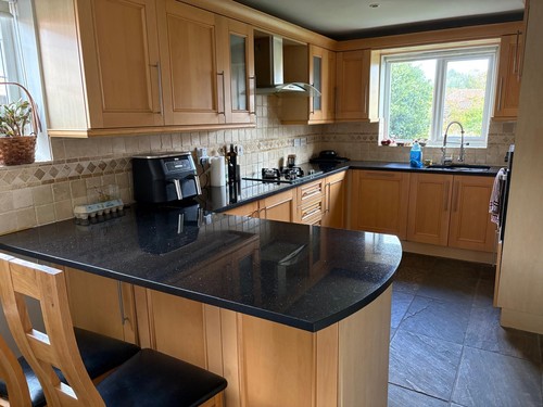 Entire kitchen units - entire, granite