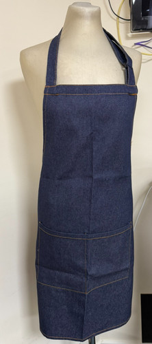 Denim bib full apron - bib,